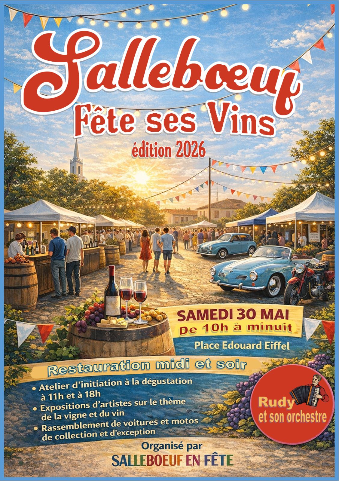 Samedi 30 Mai 2026 SALLEBOEUF FÊTE SES VINS