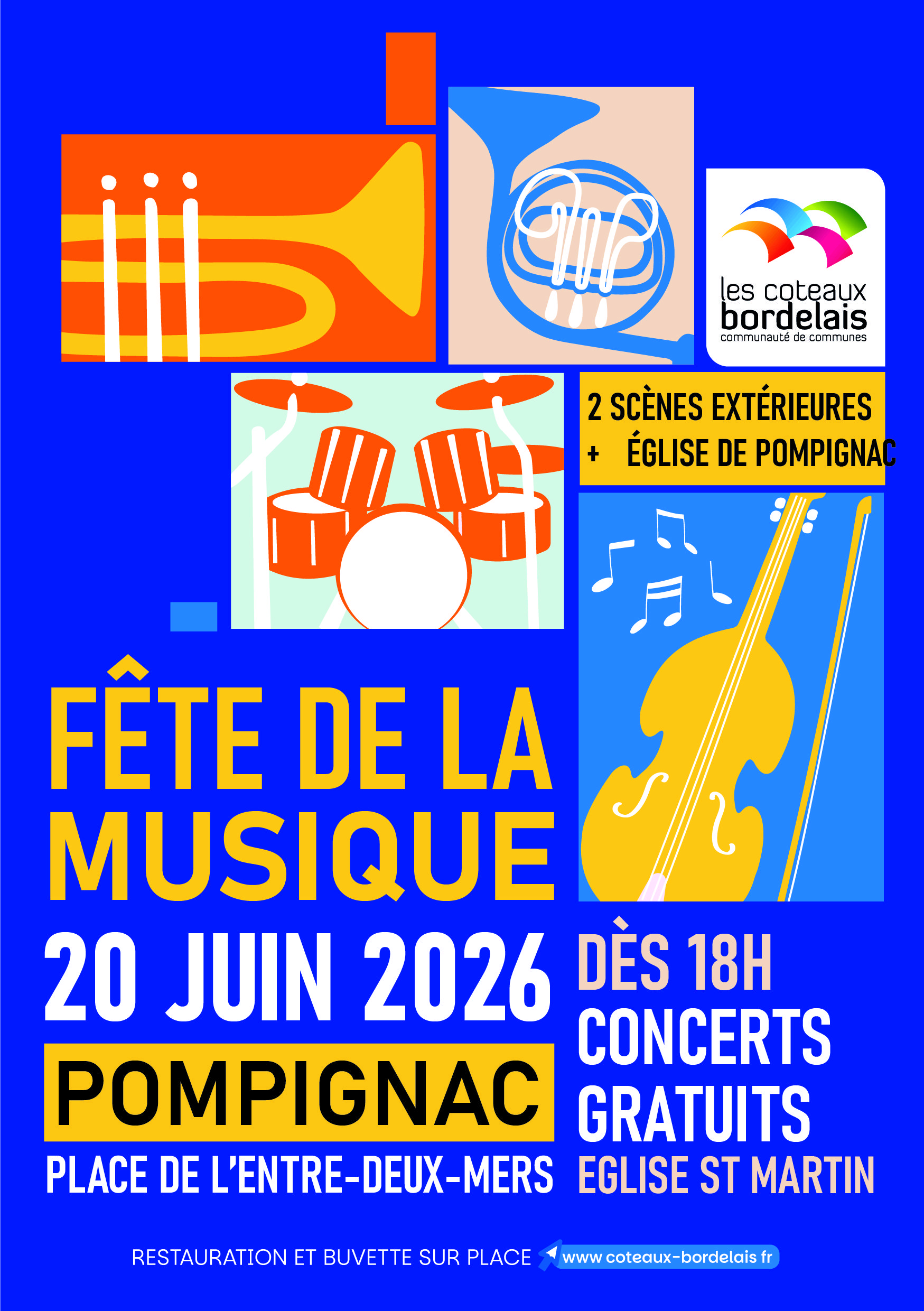 FÊTE DE LA MUSIQUE 2026 POMPIGNAC