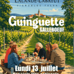 Guinguette au Château Lalande-Labatut en vue !