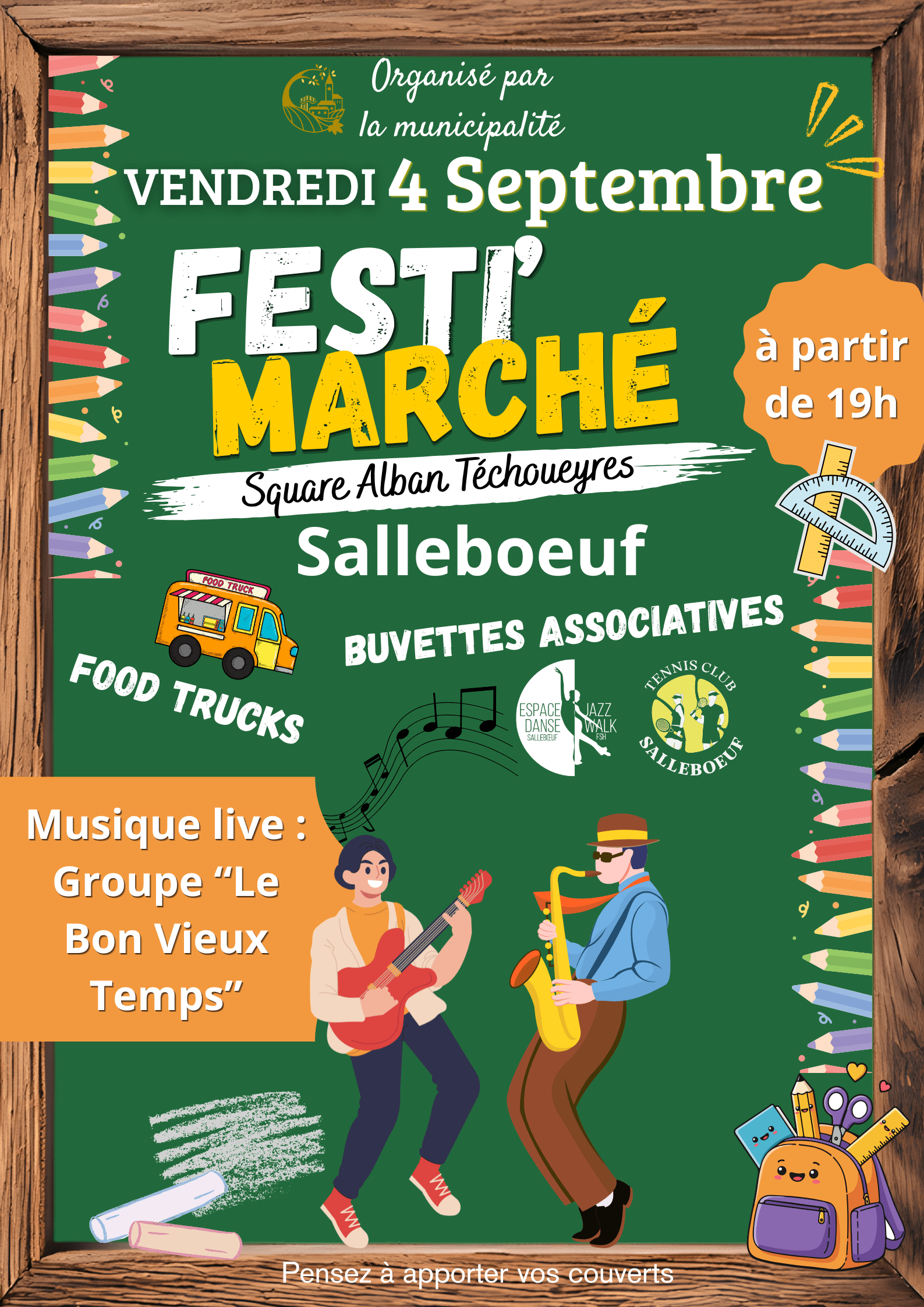 FESTI&rsquo;MARCHÉ FÊTE LA RENTRÉE